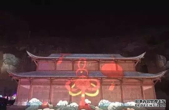 直击全球首场佛文化主题4D光影秀 千年前白雀禅寺复活惊艳网友5